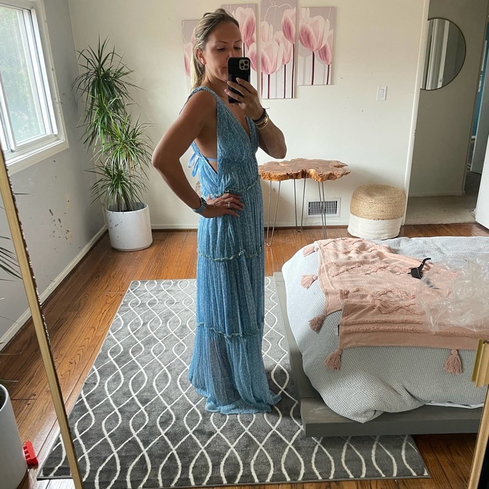 Jonathan Simkhai Mellie Floral Maxi S - Picture 12 of 15